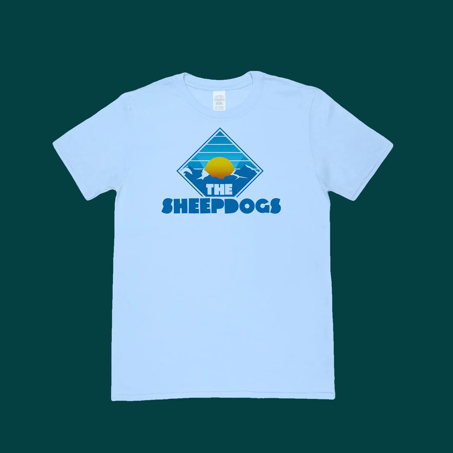 Sunset T-Shirt - Light Blue